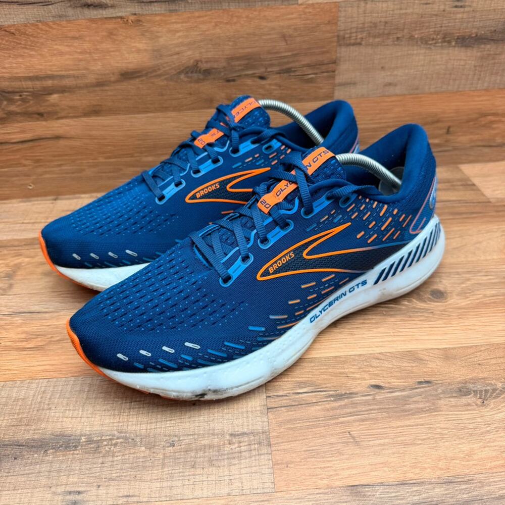 Brooks Glycerin 20 men size 11 Blue Blue Running Walking Shoes